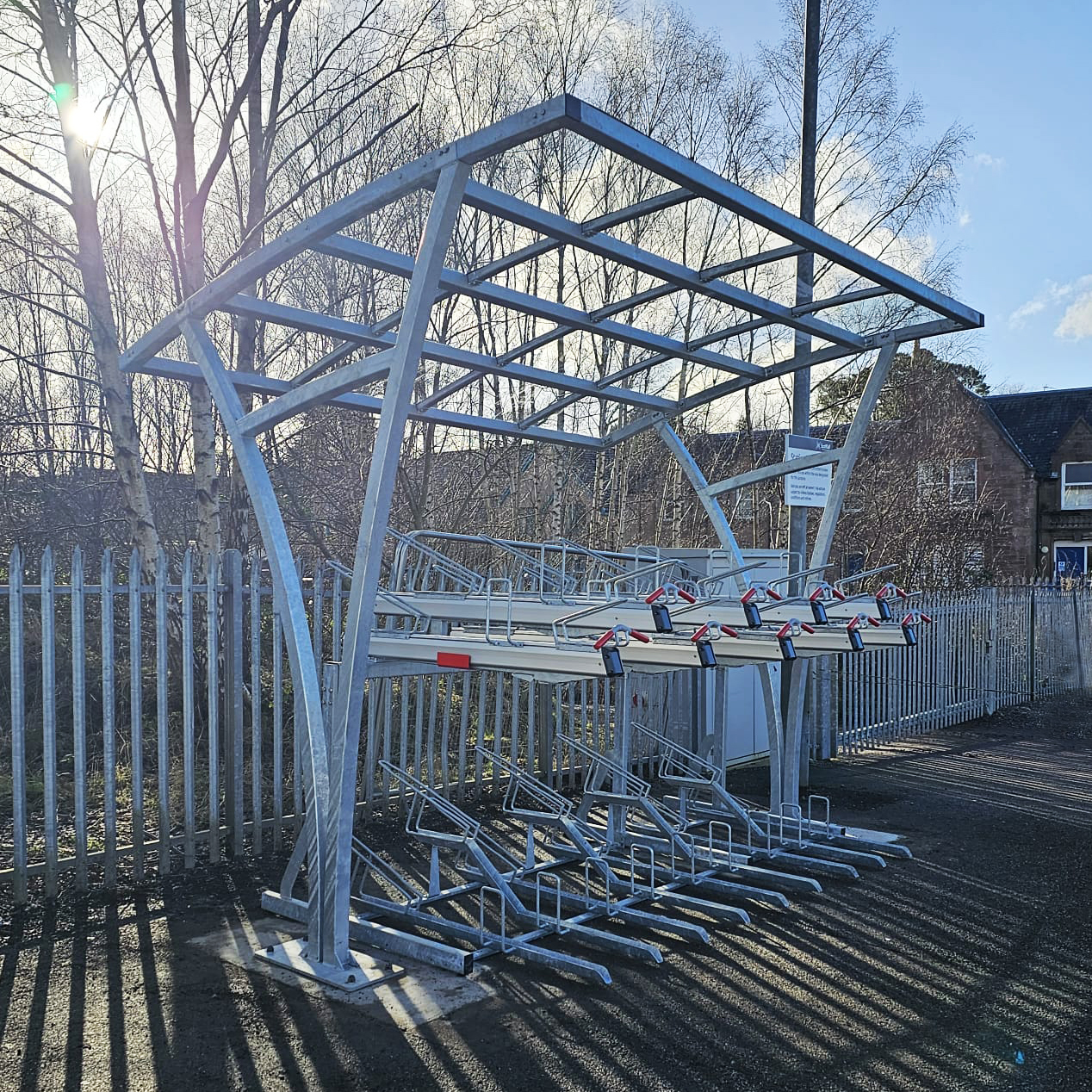 ScotRail Muir of Ord Cycle Parking